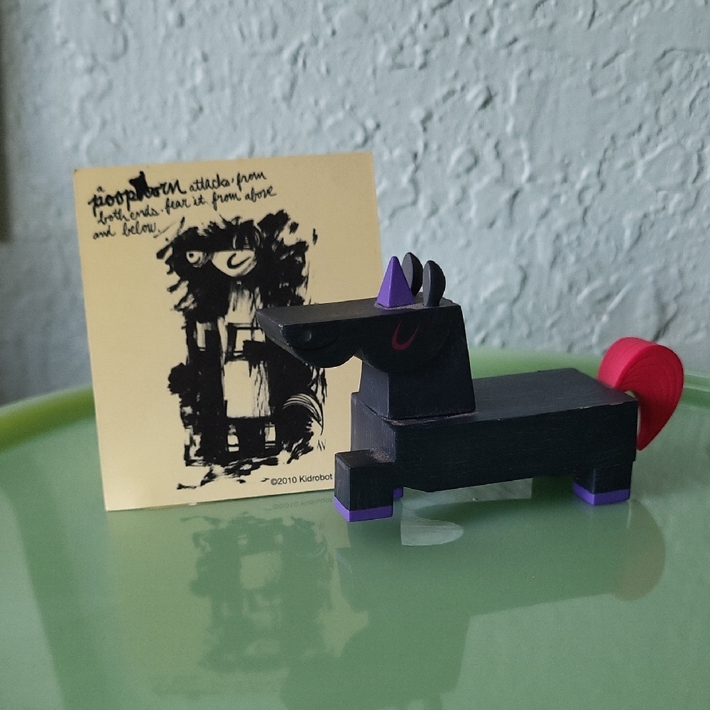 Kidrobot Tic Toc Apocalypse Evil Poopicorn Vinyl Toy Collectible Amanda Visell